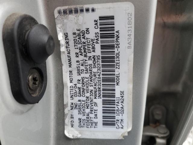 Photo 11 VIN: 1NXBR32E84Z323795 - TOYOTA COROLLA 