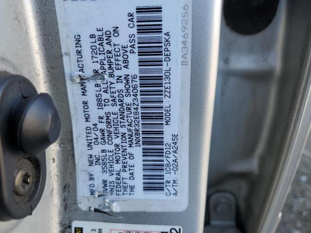 Photo 11 VIN: 1NXBR32E84Z340676 - TOYOTA COROLLA 