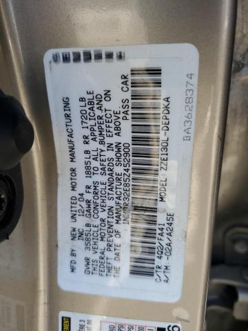 Photo 11 VIN: 1NXBR32E85Z452900 - TOYOTA COROLLA 