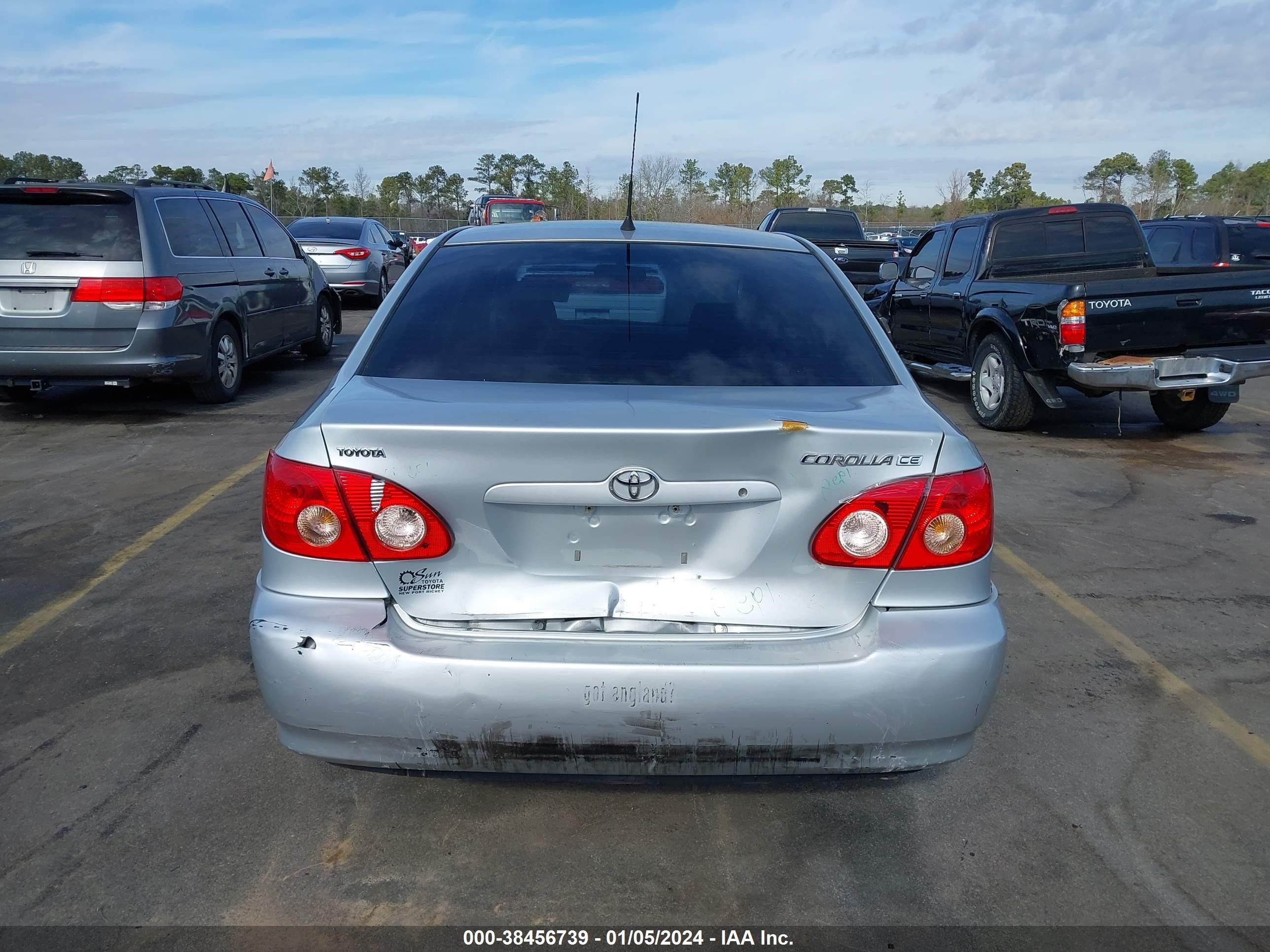 Photo 5 VIN: 1NXBR32E85Z542709 - TOYOTA COROLLA 