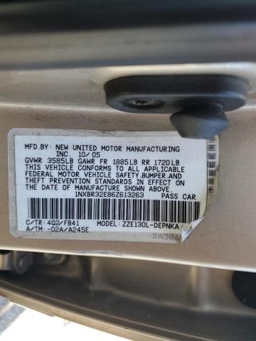 Photo 11 VIN: 1NXBR32E86Z613263 - TOYOTA COROLLA CE 