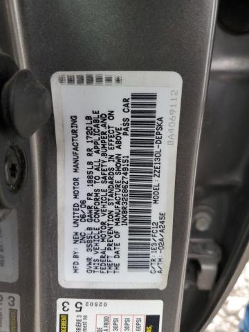 Photo 12 VIN: 1NXBR32E86Z749151 - TOYOTA COROLLA 