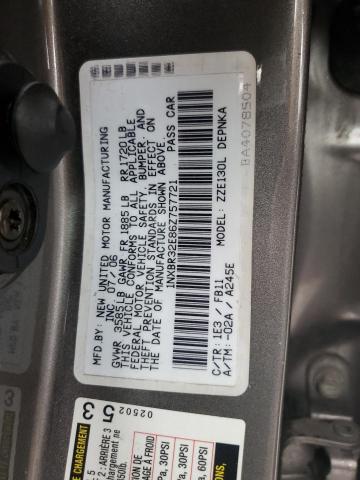 Photo 11 VIN: 1NXBR32E86Z757721 - TOYOTA COROLLA 