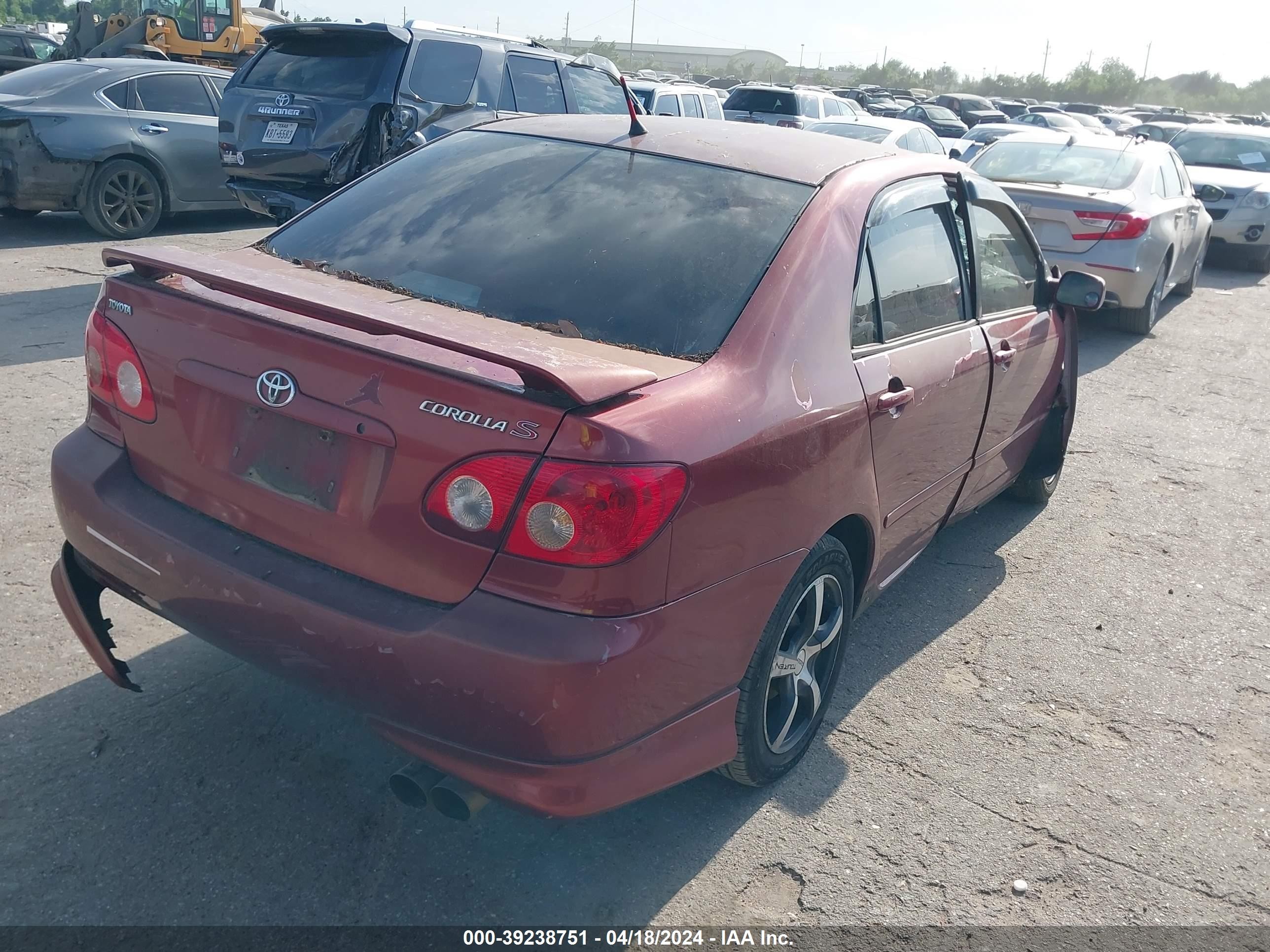 Photo 3 VIN: 1NXBR32E86Z761462 - TOYOTA COROLLA 