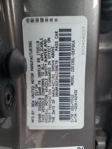 Photo 11 VIN: 1NXBR32E94Z298678 - TOYOTA COROLLA 