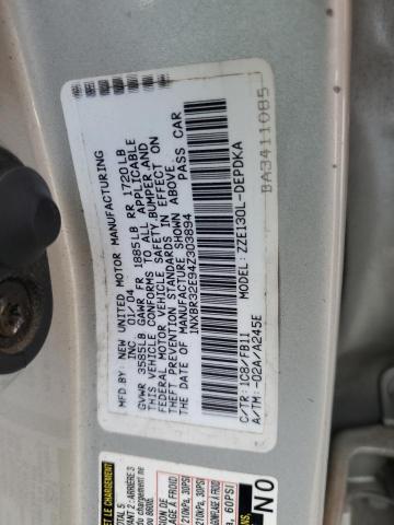 Photo 11 VIN: 1NXBR32E94Z303894 - TOYOTA COROLLA 