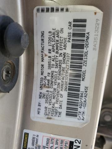 Photo 11 VIN: 1NXBR32E95Z373137 - TOYOTA COROLLA 