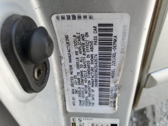 Photo 12 VIN: 1NXBR32E96Z642674 - TOYOTA COROLLA 