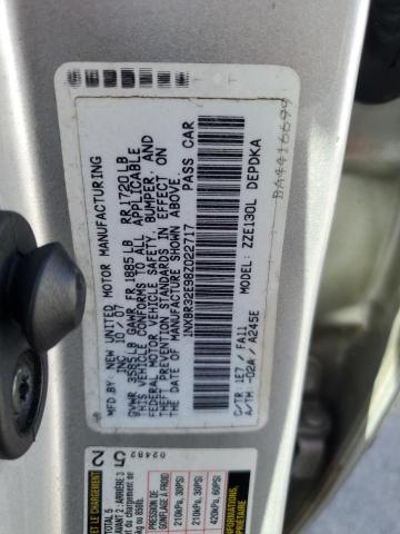 Photo 12 VIN: 1NXBR32E98Z022717 - TOYOTA COROLLA CE 