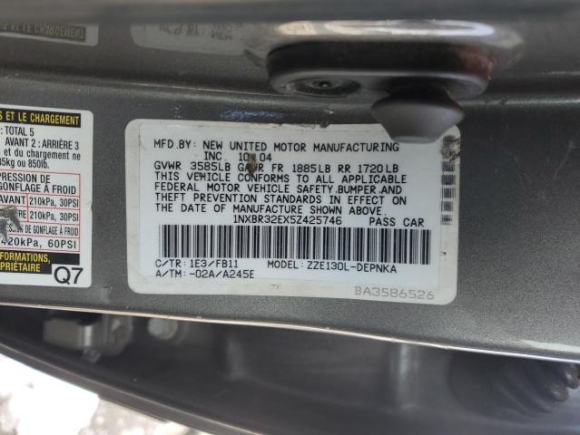 Photo 11 VIN: 1NXBR32EX5Z425746 - TOYOTA COROLLA 