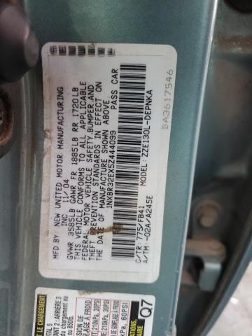 Photo 11 VIN: 1NXBR32EX5Z444099 - TOYOTA COROLLA 