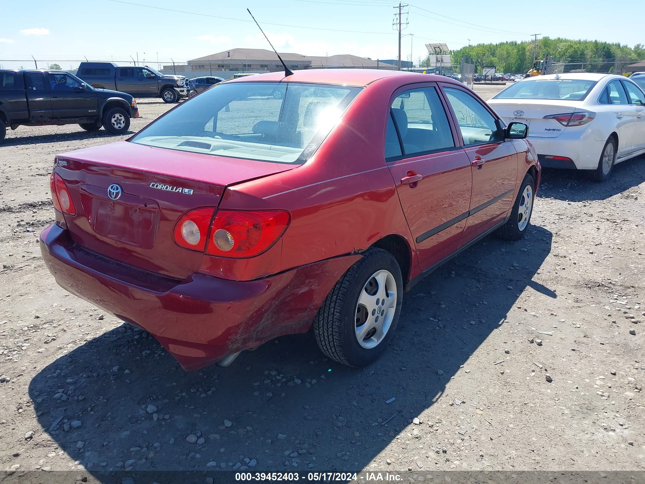 Photo 5 VIN: 1NXBR32EX8Z999154 - TOYOTA COROLLA 