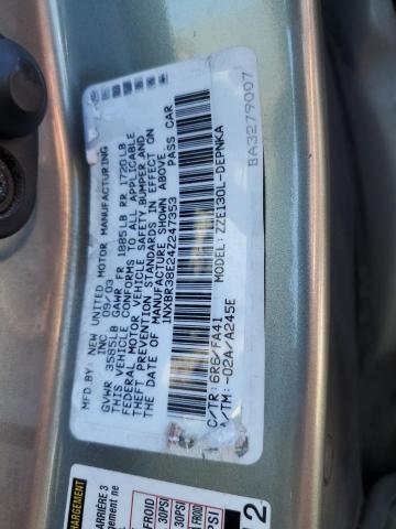 Photo 11 VIN: 1NXBR38E24Z247353 - TOYOTA COROLLA 