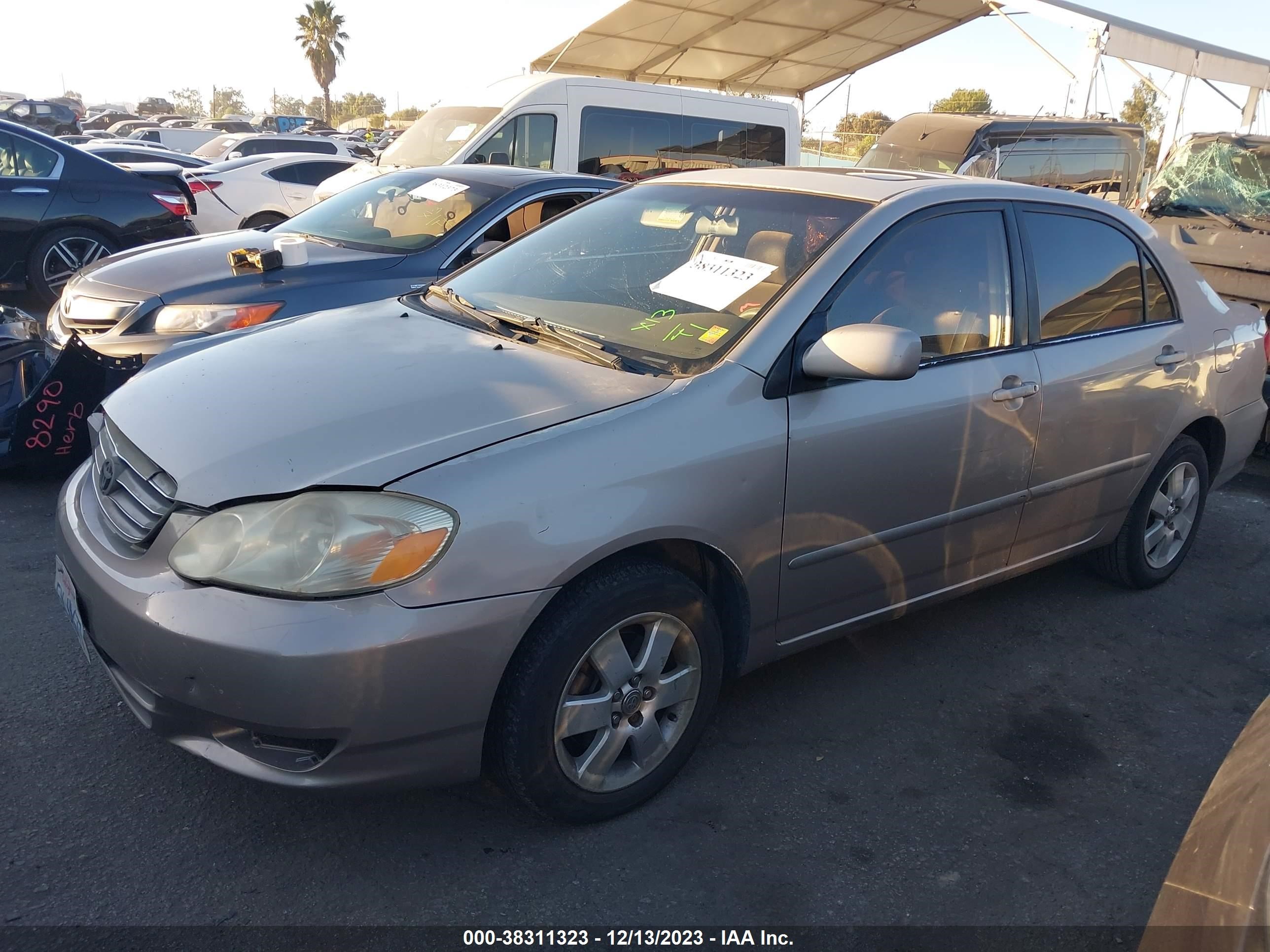 Photo 1 VIN: 1NXBR38E43Z139105 - TOYOTA COROLLA 