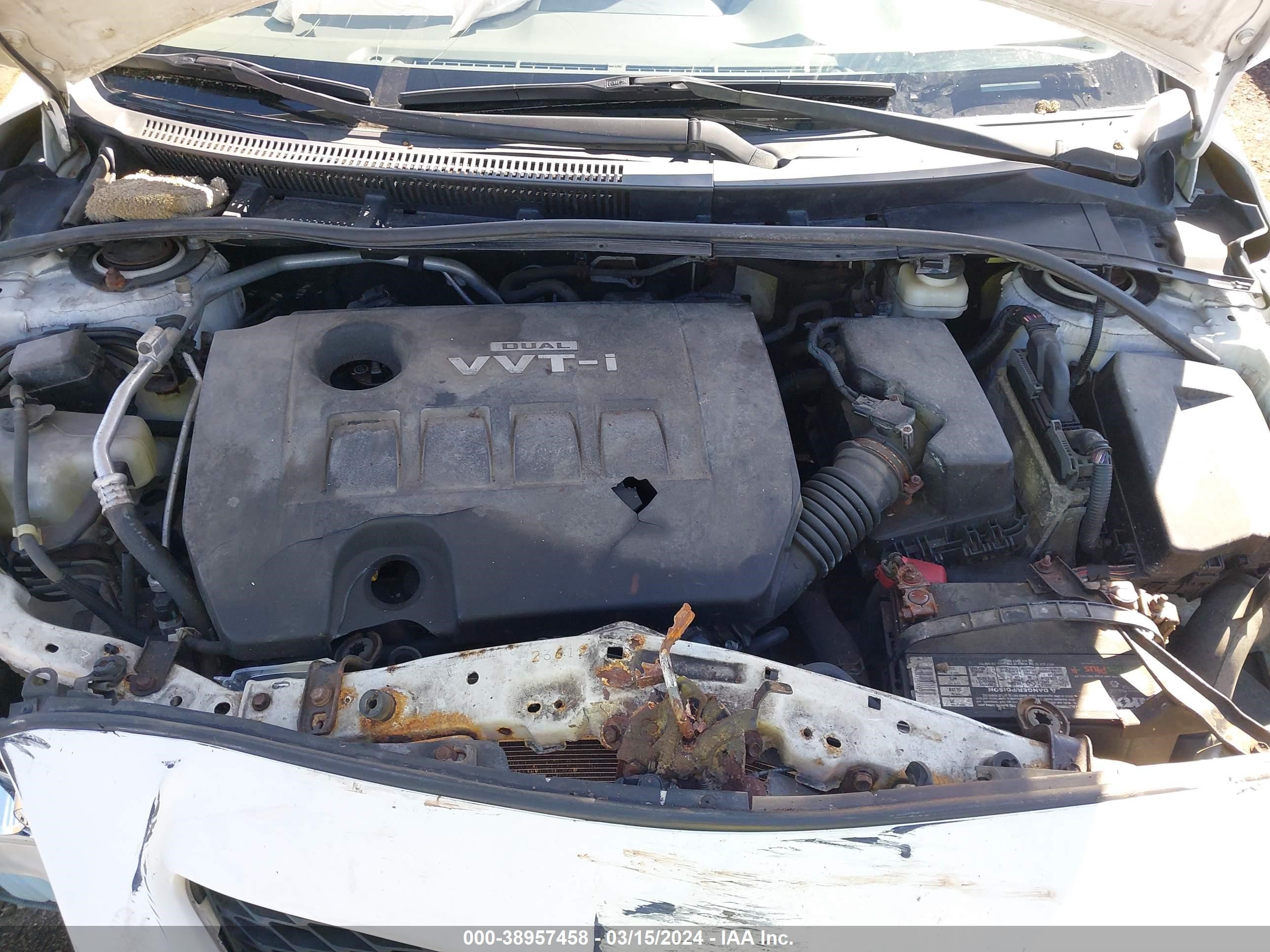 Photo 9 VIN: 1NXBU40E09Z084855 - TOYOTA COROLLA 