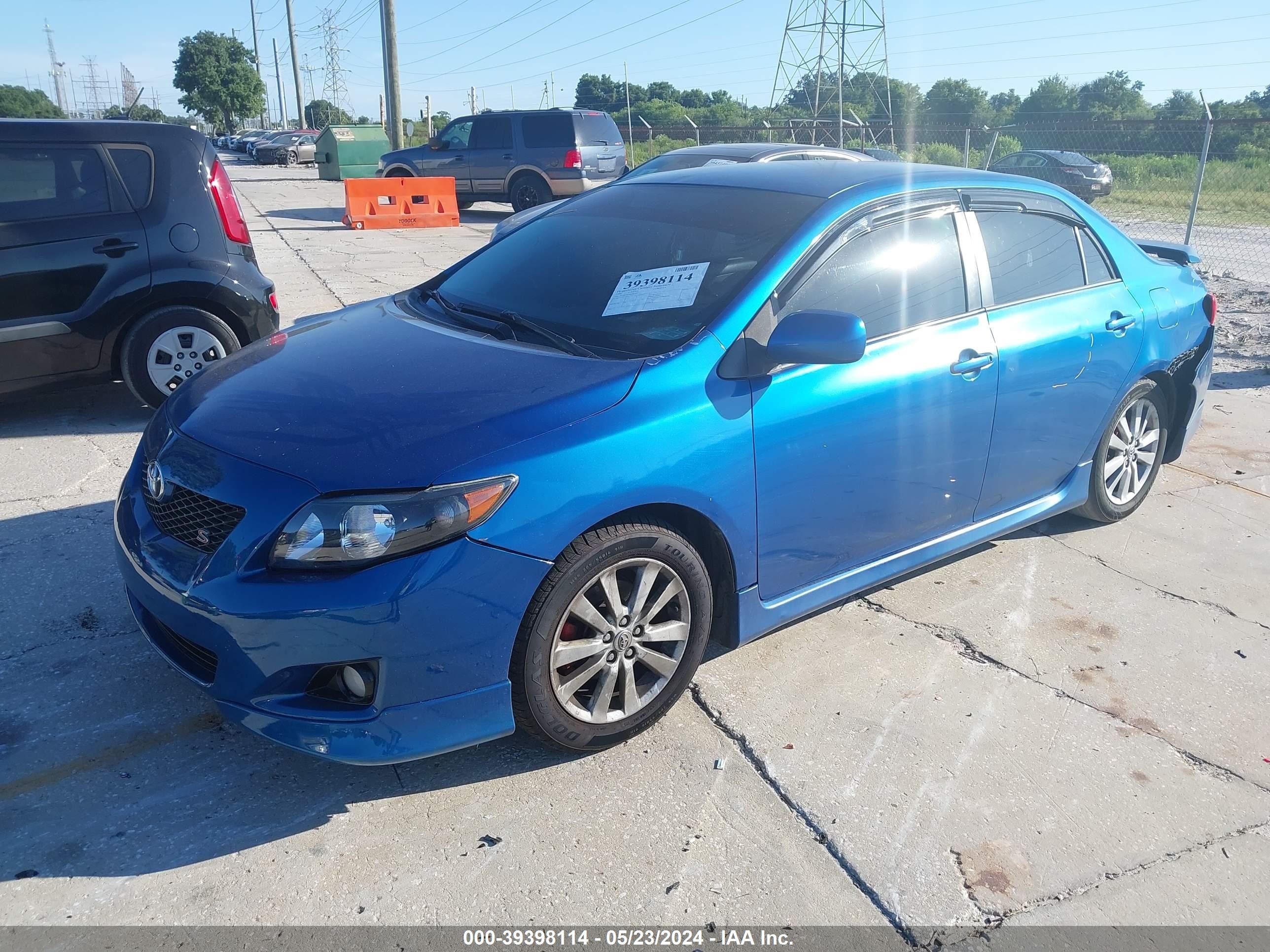 Photo 1 VIN: 1NXBU40E09Z086542 - TOYOTA COROLLA 