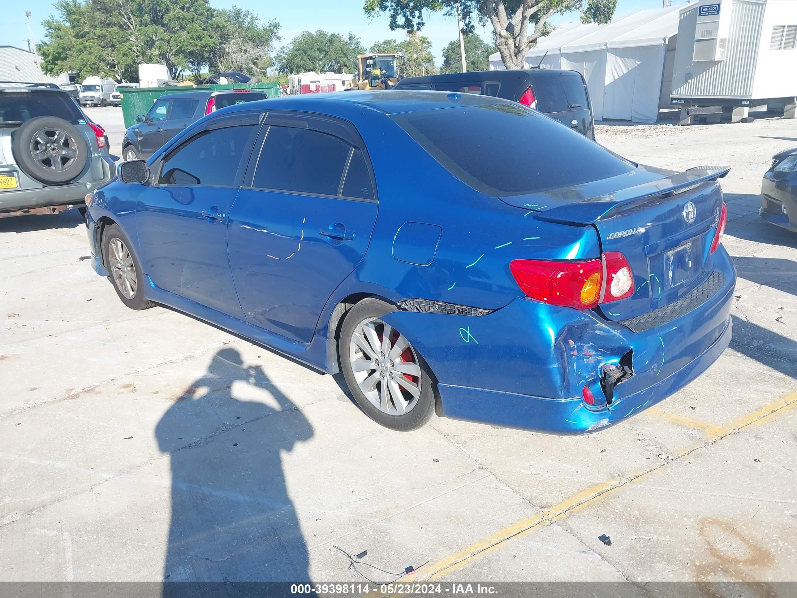 Photo 2 VIN: 1NXBU40E09Z086542 - TOYOTA COROLLA 