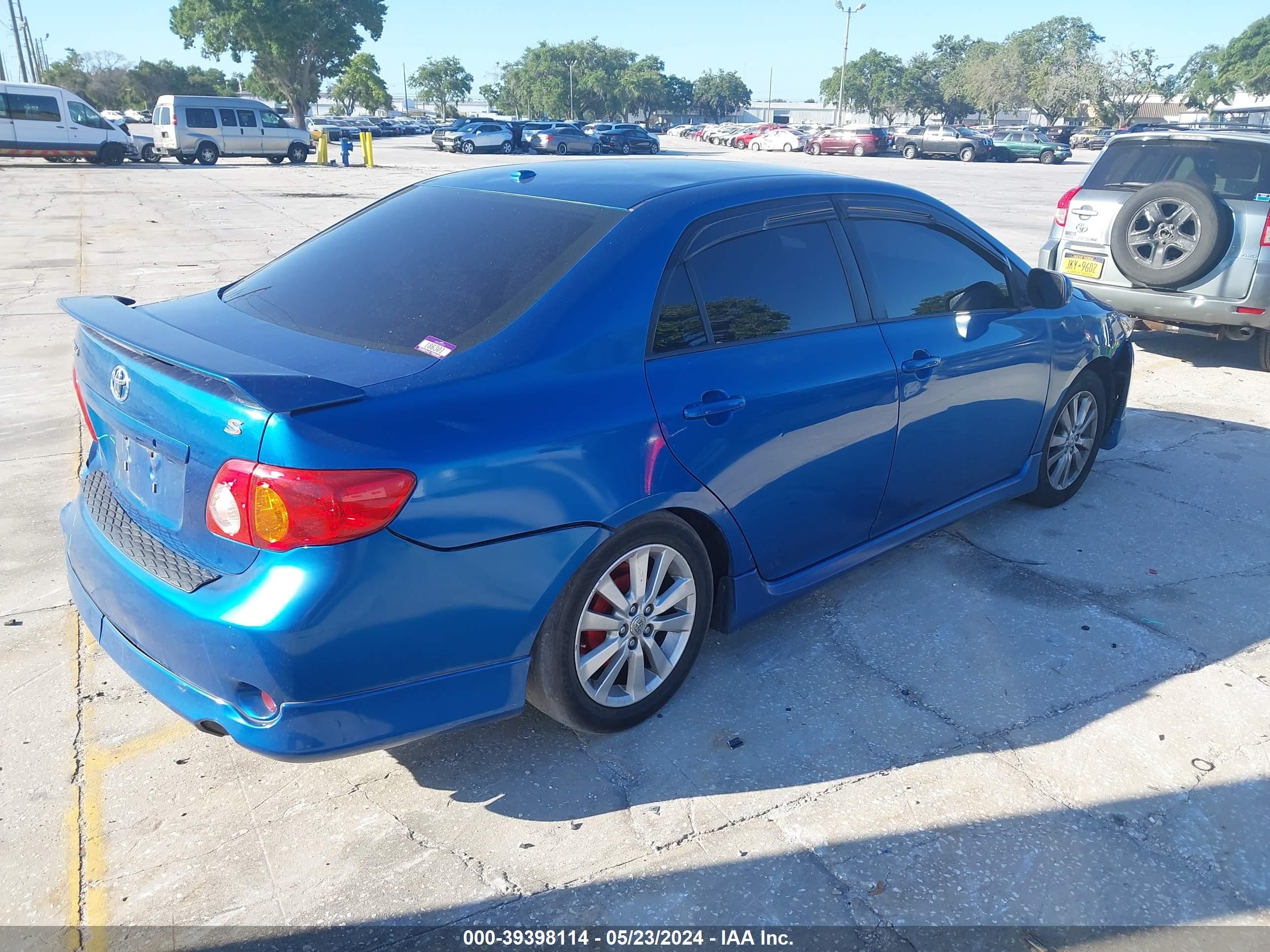 Photo 3 VIN: 1NXBU40E09Z086542 - TOYOTA COROLLA 