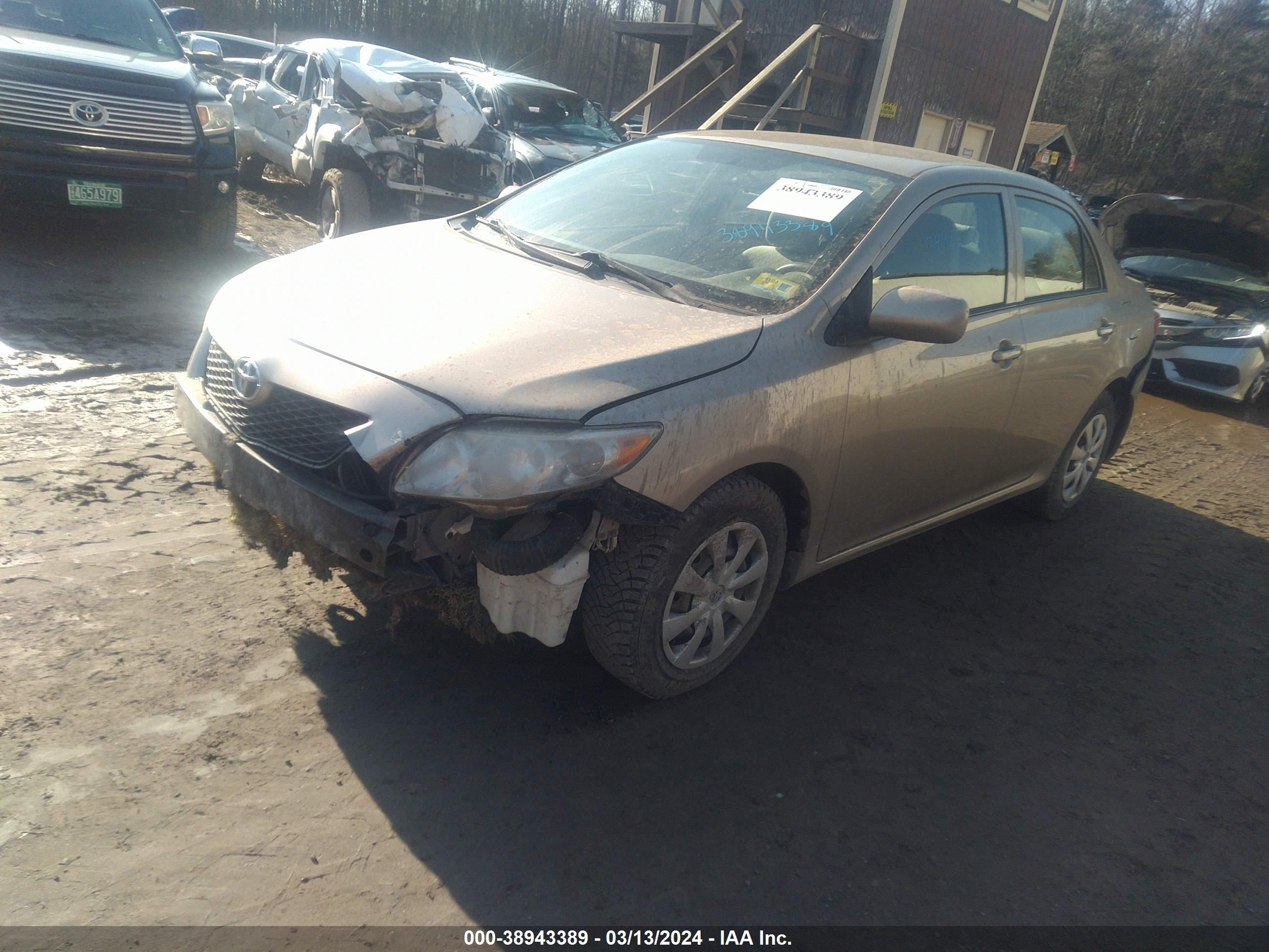 Photo 1 VIN: 1NXBU40E09Z132404 - TOYOTA COROLLA 