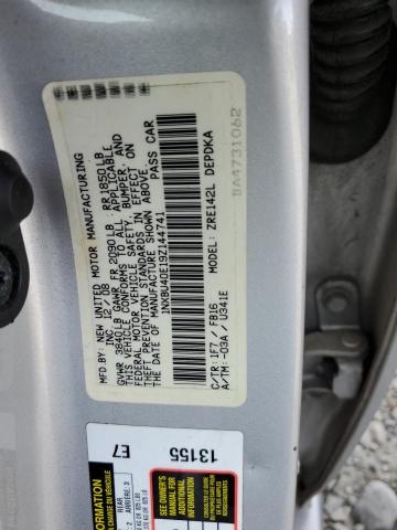 Photo 11 VIN: 1NXBU40E19Z144741 - TOYOTA COROLLA 