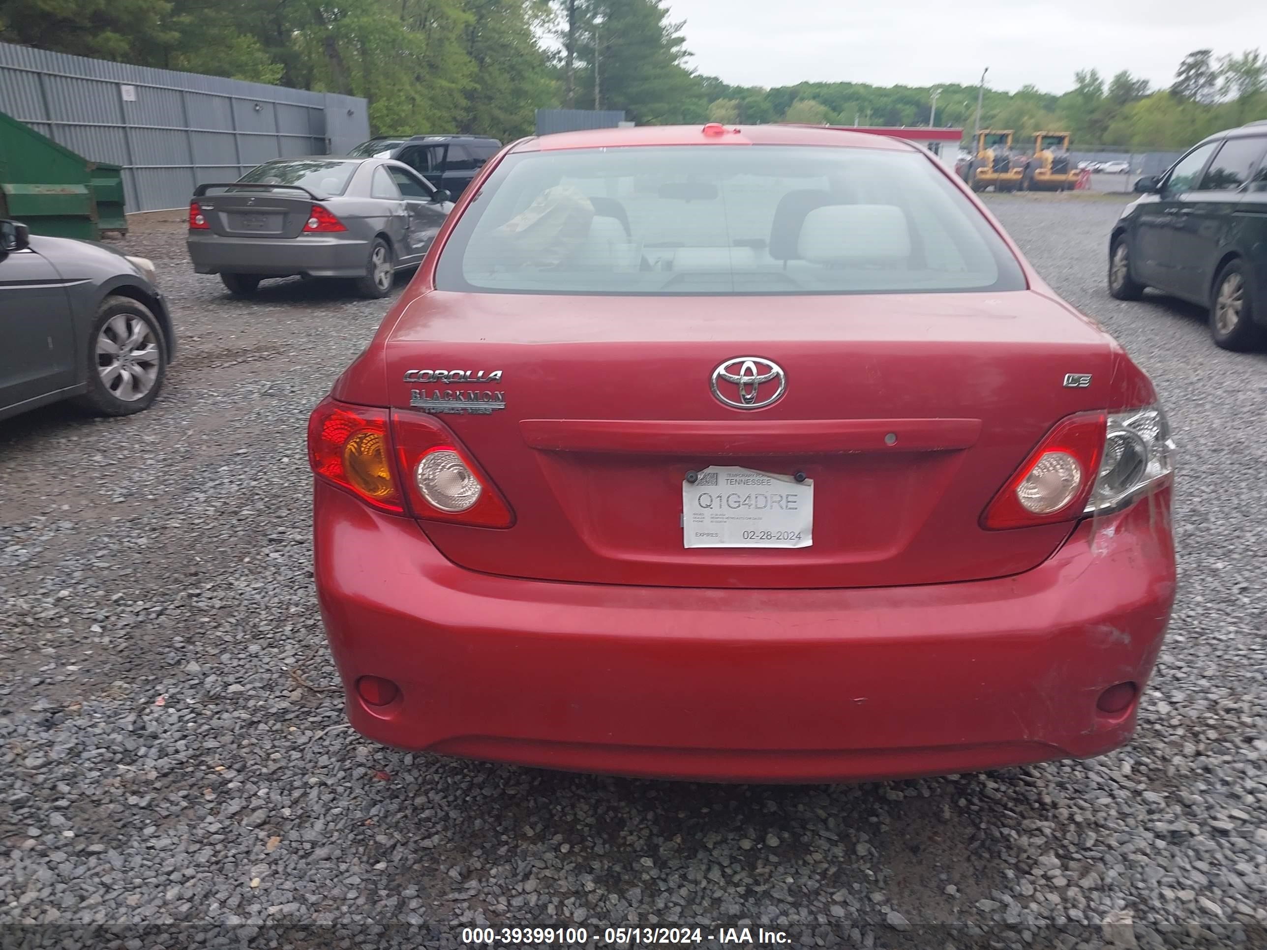 Photo 15 VIN: 1NXBU40E19Z151527 - TOYOTA COROLLA 