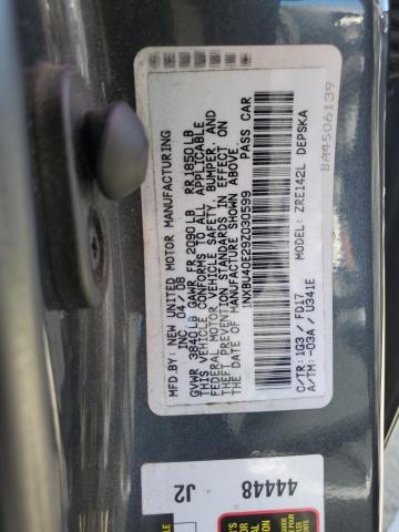 Photo 11 VIN: 1NXBU40E29Z030599 - TOYOTA COROLLA 