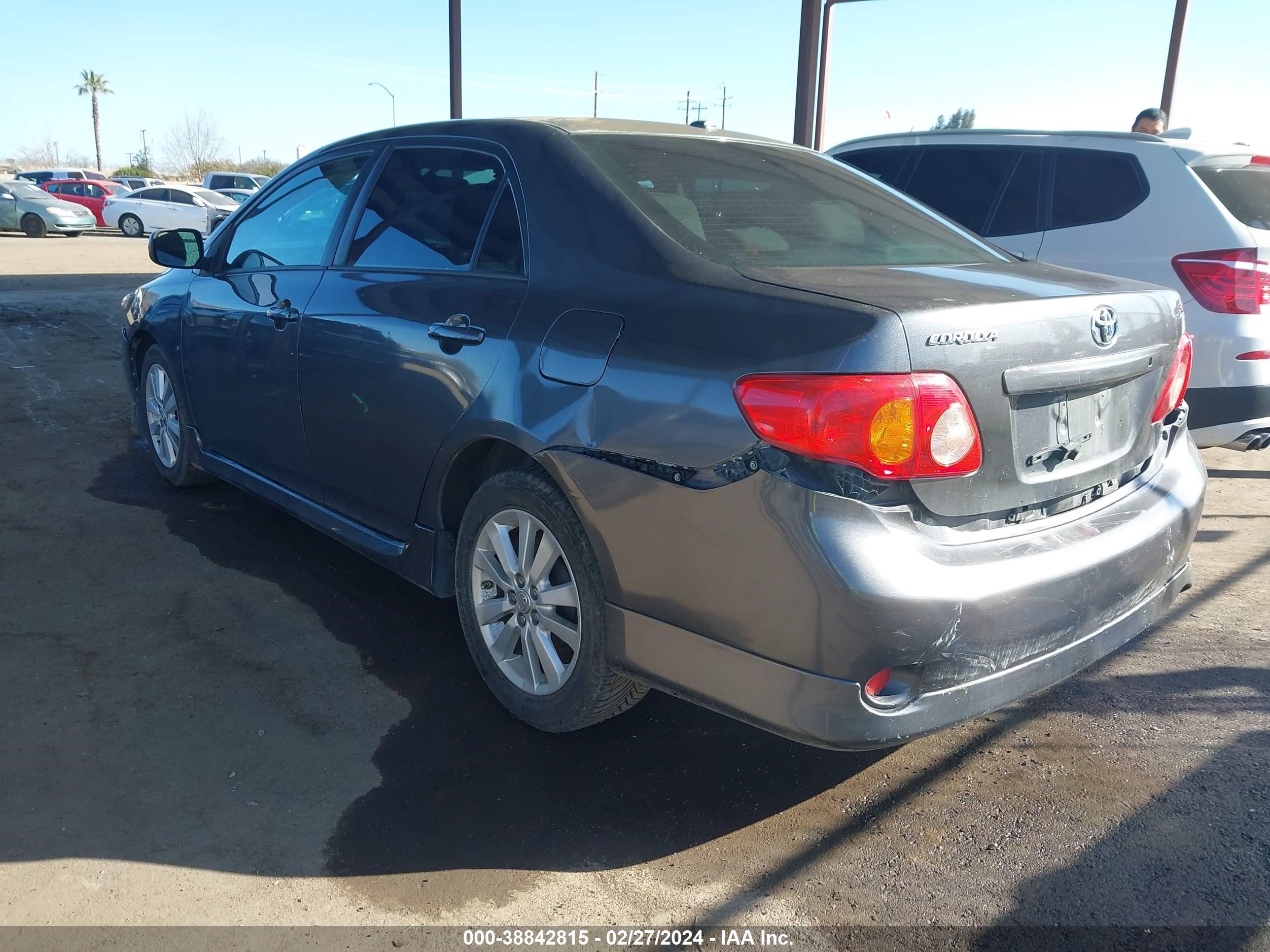 Photo 2 VIN: 1NXBU40E29Z049041 - TOYOTA COROLLA 