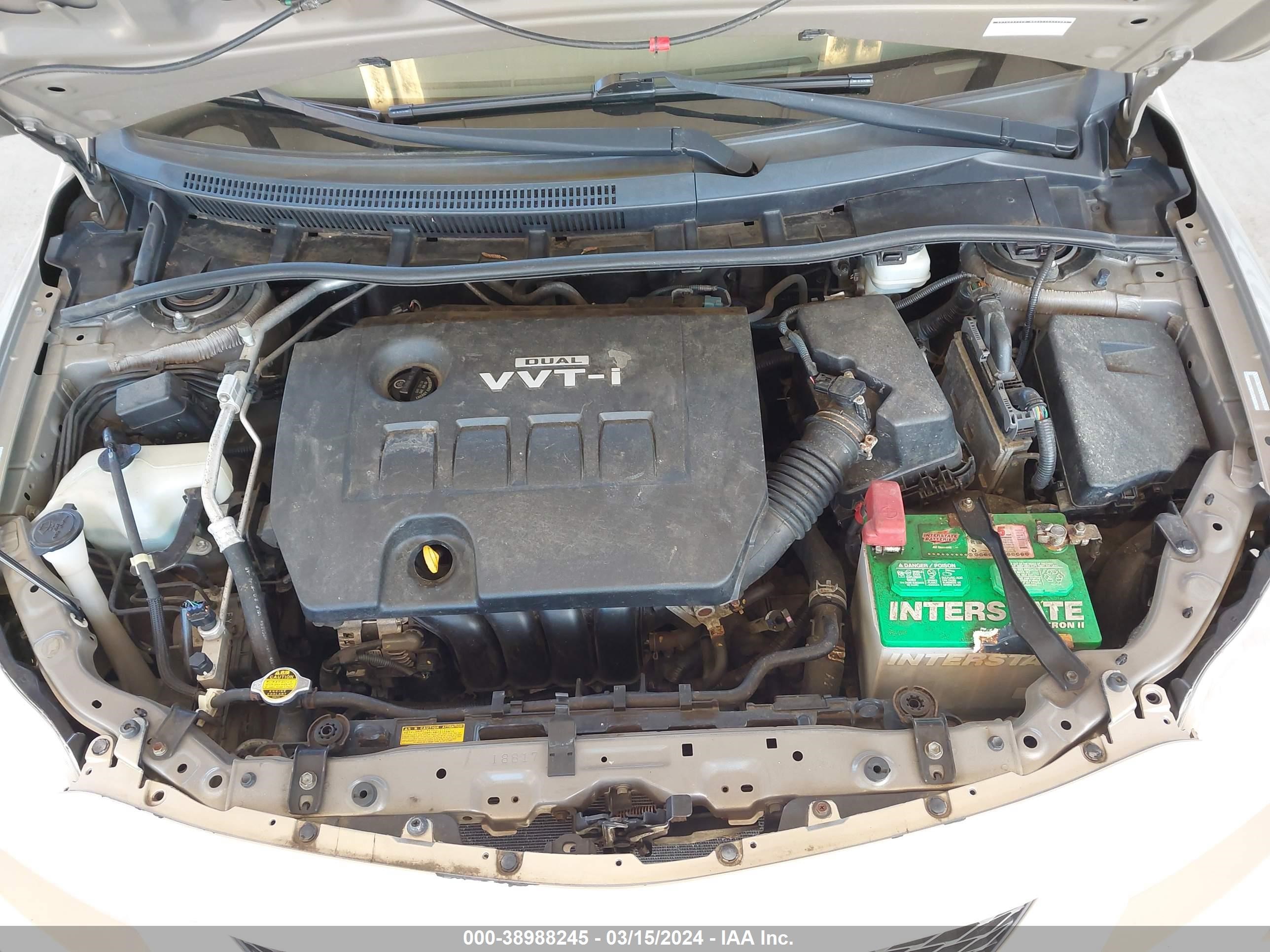 Photo 9 VIN: 1NXBU40E39Z013908 - TOYOTA COROLLA 