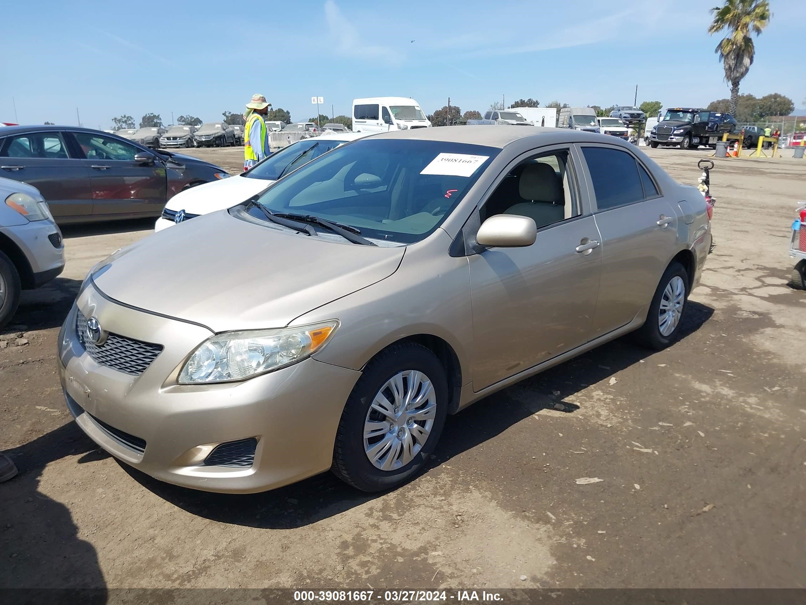 Photo 1 VIN: 1NXBU40E39Z031499 - TOYOTA COROLLA 