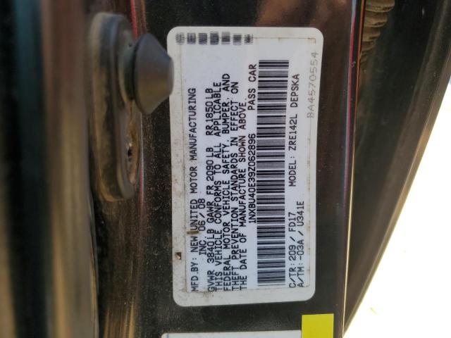 Photo 11 VIN: 1NXBU40E39Z062896 - TOYOTA COROLLA 