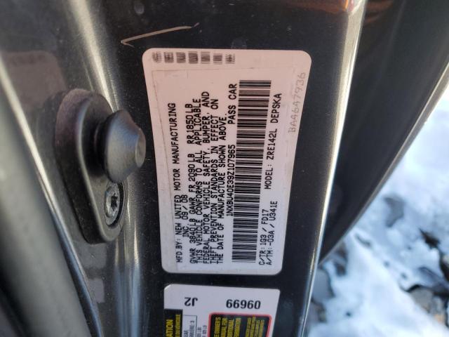 Photo 11 VIN: 1NXBU40E39Z107965 - TOYOTA COROLLA 