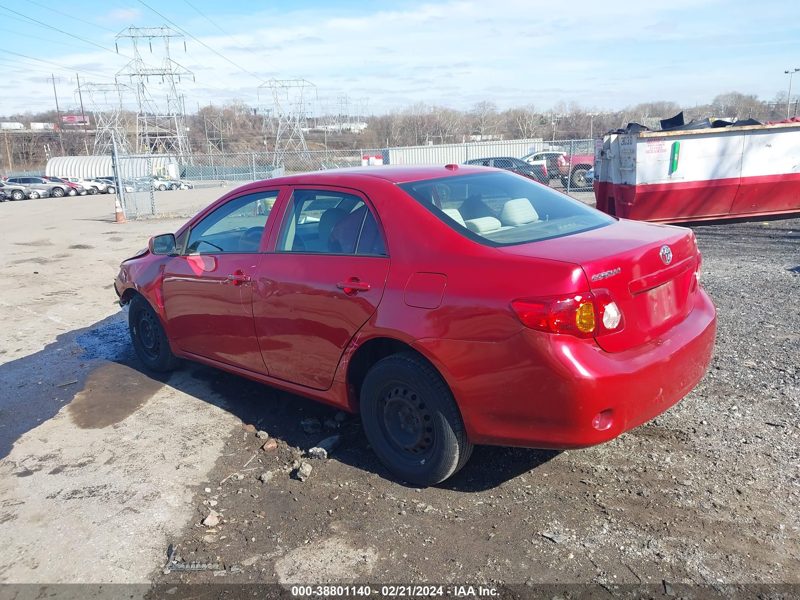 Photo 2 VIN: 1NXBU40E49Z024027 - TOYOTA COROLLA 