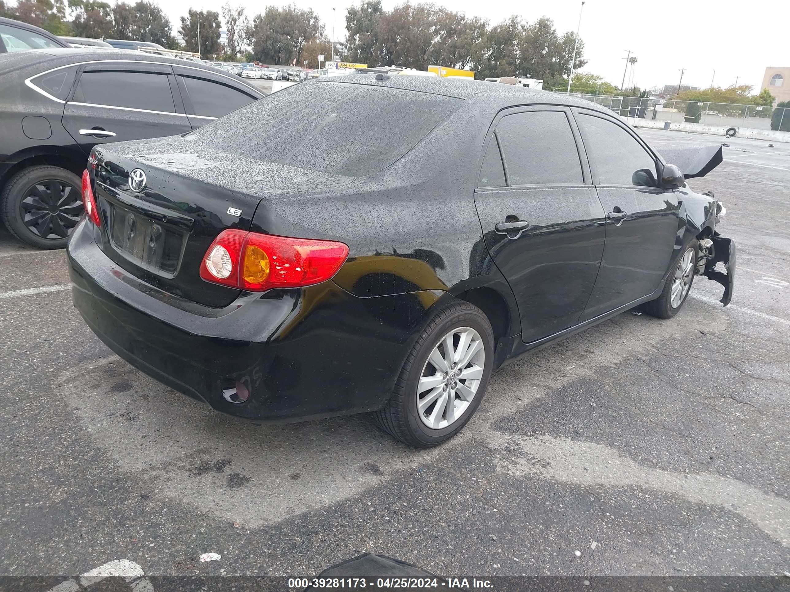 Photo 3 VIN: 1NXBU40E49Z163607 - TOYOTA COROLLA 