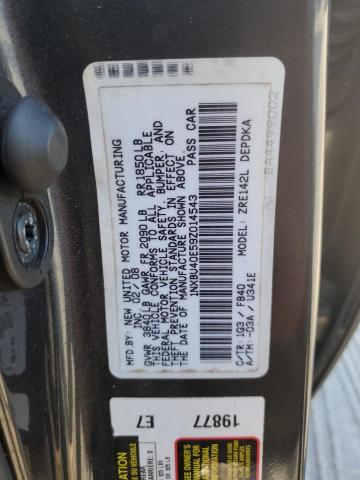 Photo 11 VIN: 1NXBU40E59Z014543 - TOYOTA COROLLA BA 