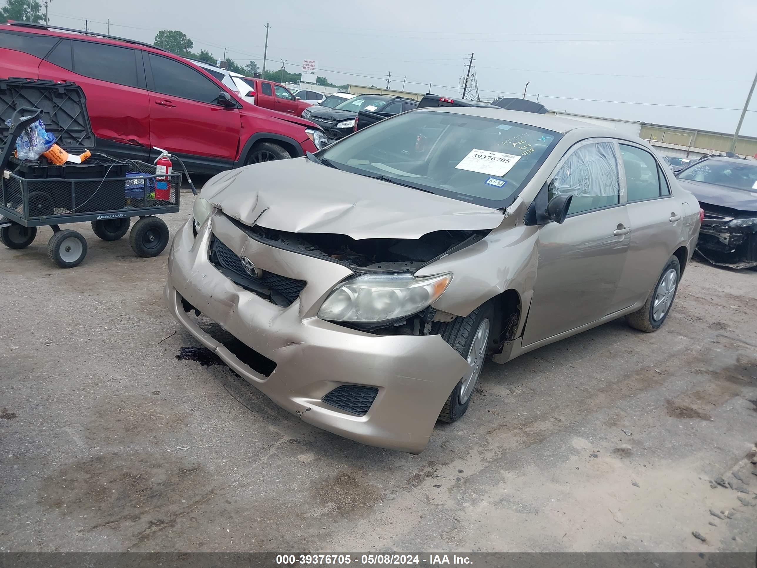 Photo 1 VIN: 1NXBU40E59Z058008 - TOYOTA COROLLA 