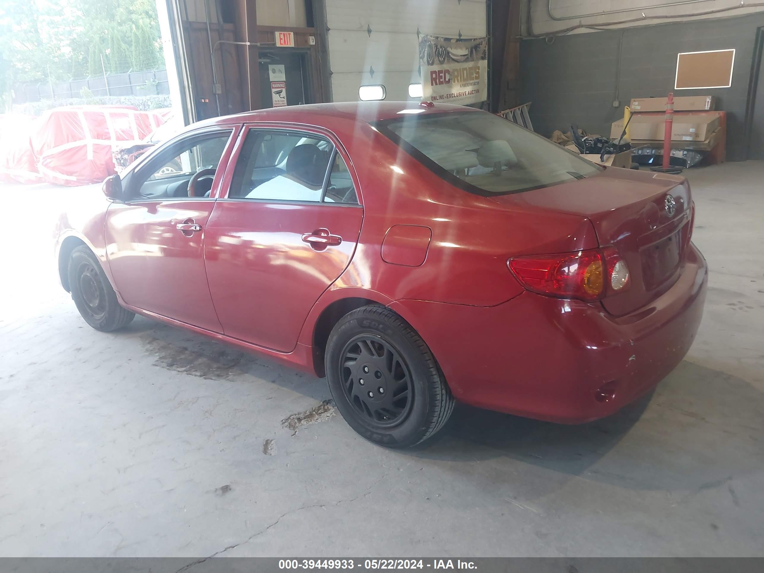 Photo 2 VIN: 1NXBU40E59Z120927 - TOYOTA COROLLA 