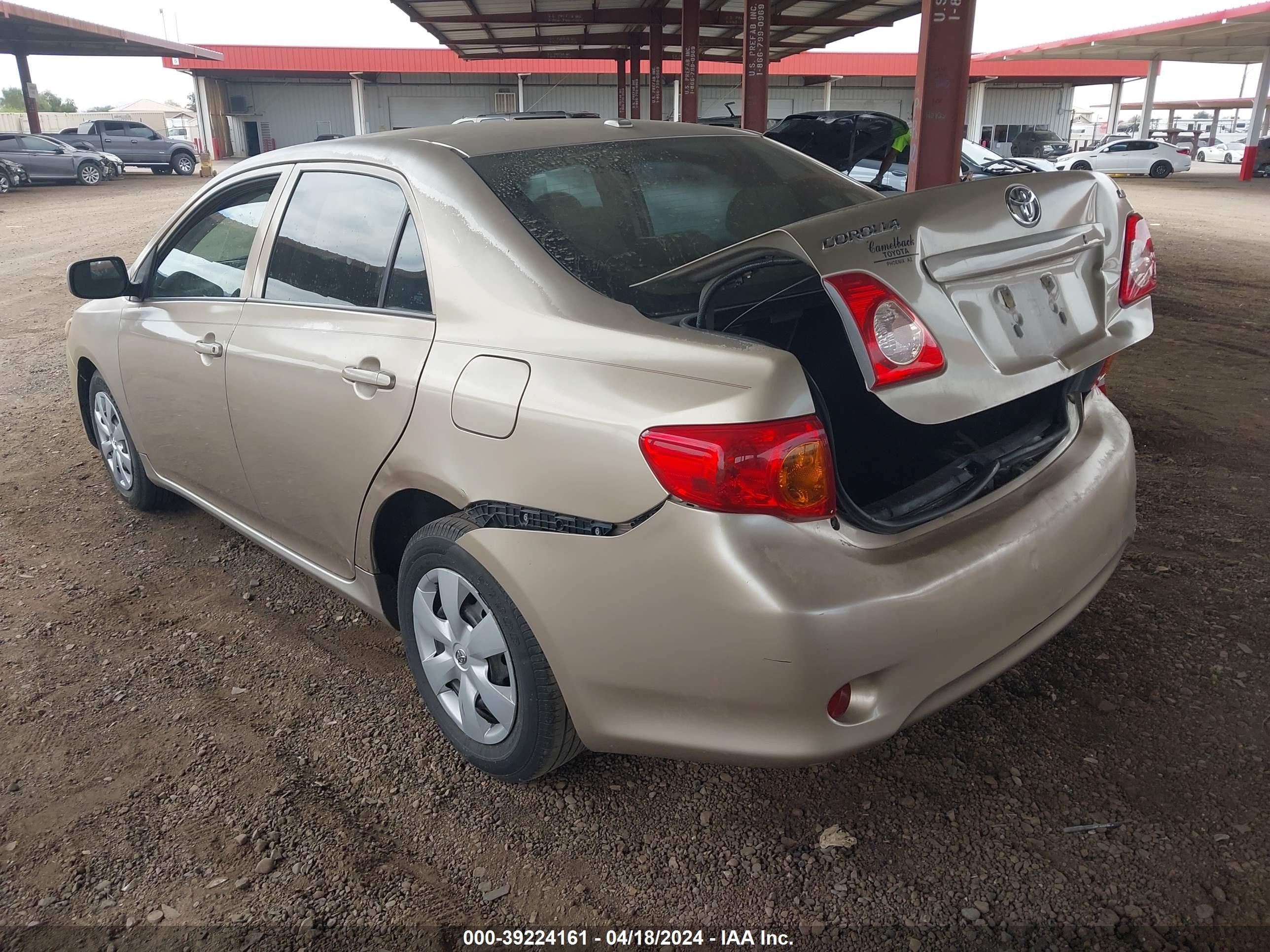 Photo 2 VIN: 1NXBU40E69Z028385 - TOYOTA COROLLA 