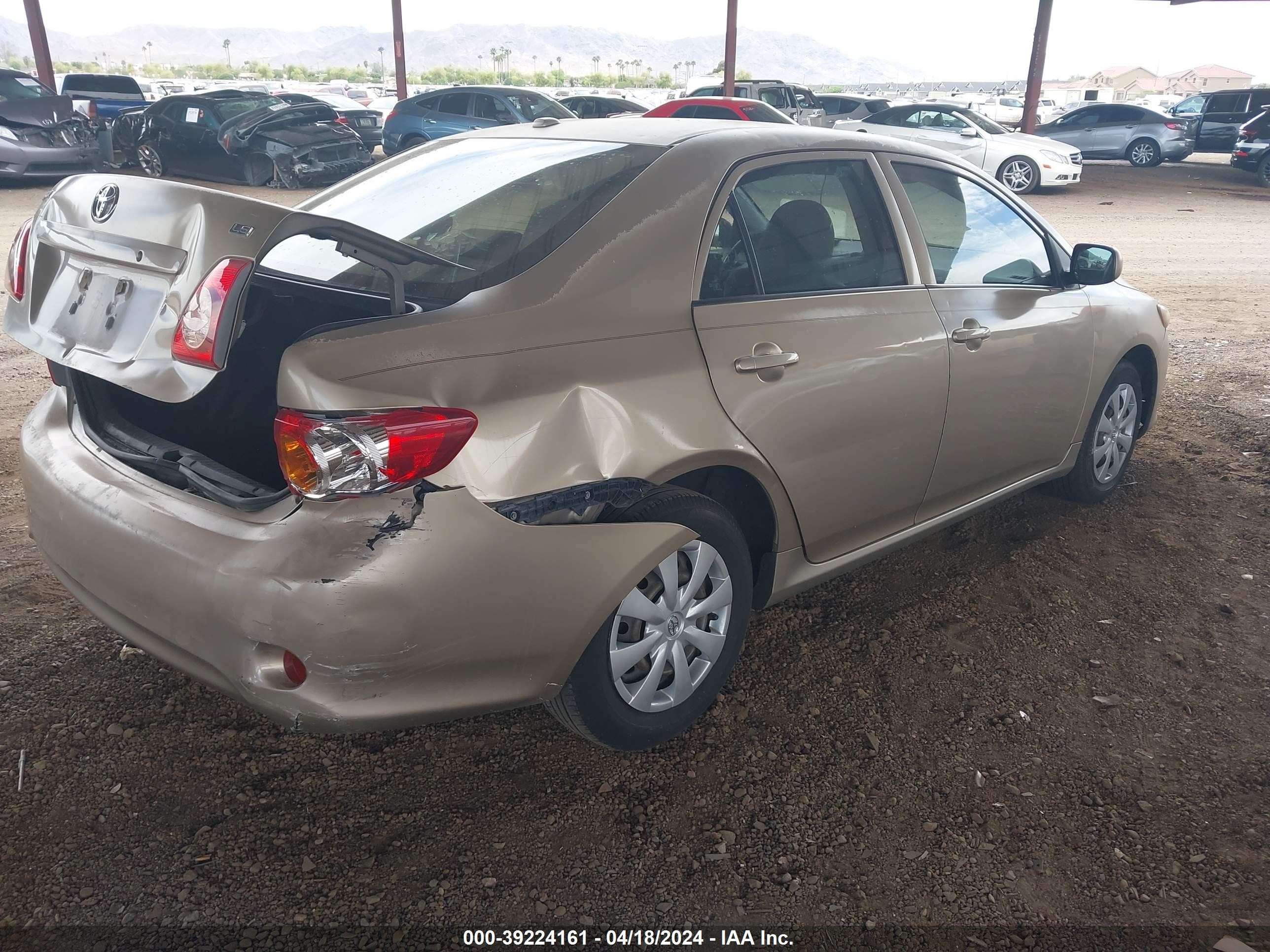 Photo 3 VIN: 1NXBU40E69Z028385 - TOYOTA COROLLA 