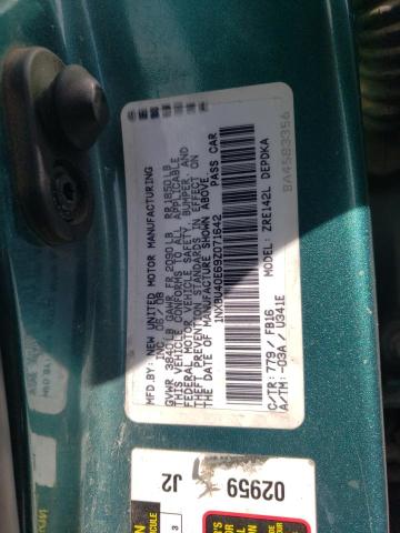 Photo 11 VIN: 1NXBU40E69Z071642 - TOYOTA COROLLA 