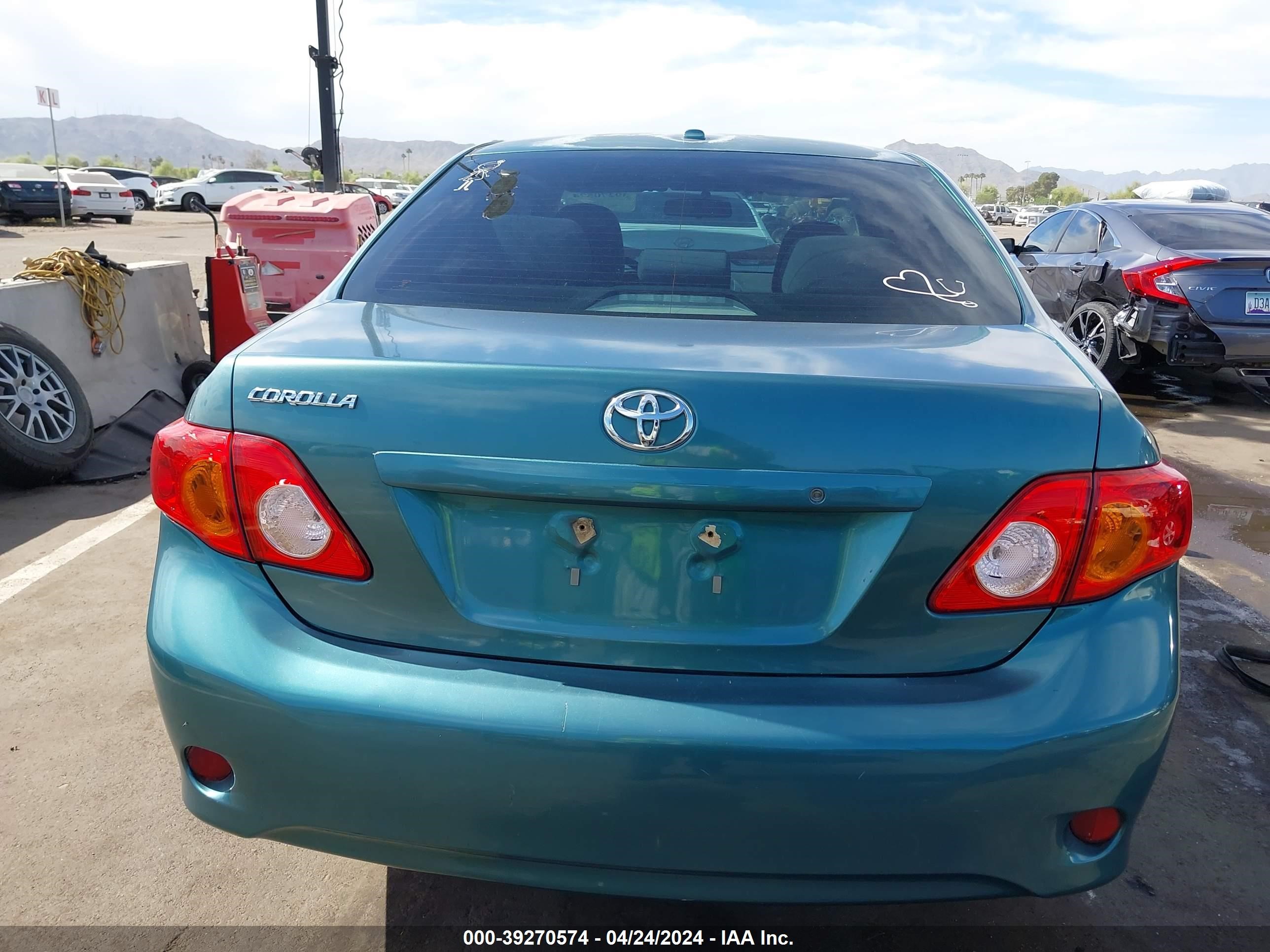 Photo 15 VIN: 1NXBU40E69Z147151 - TOYOTA COROLLA 