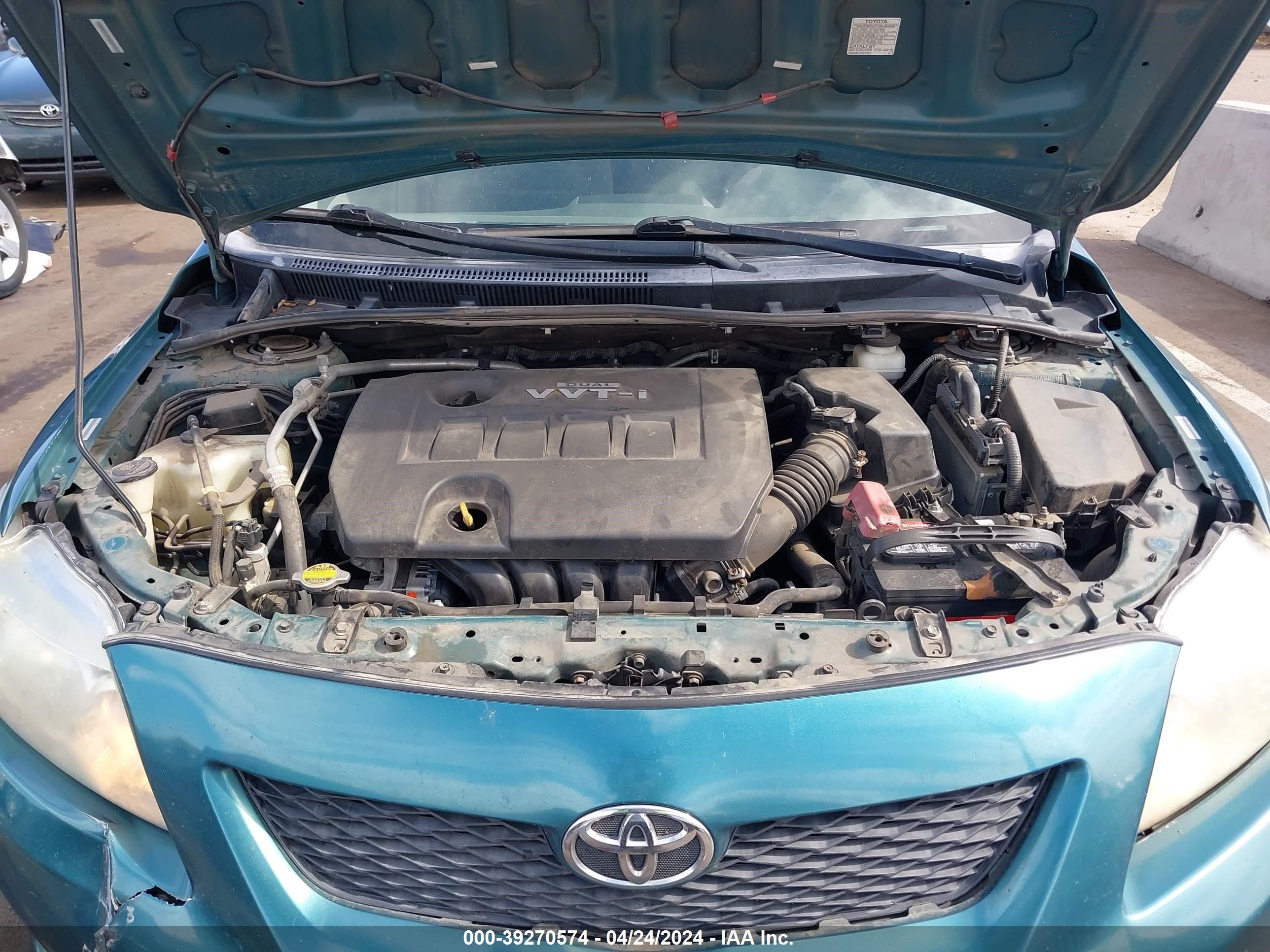 Photo 9 VIN: 1NXBU40E69Z147151 - TOYOTA COROLLA 