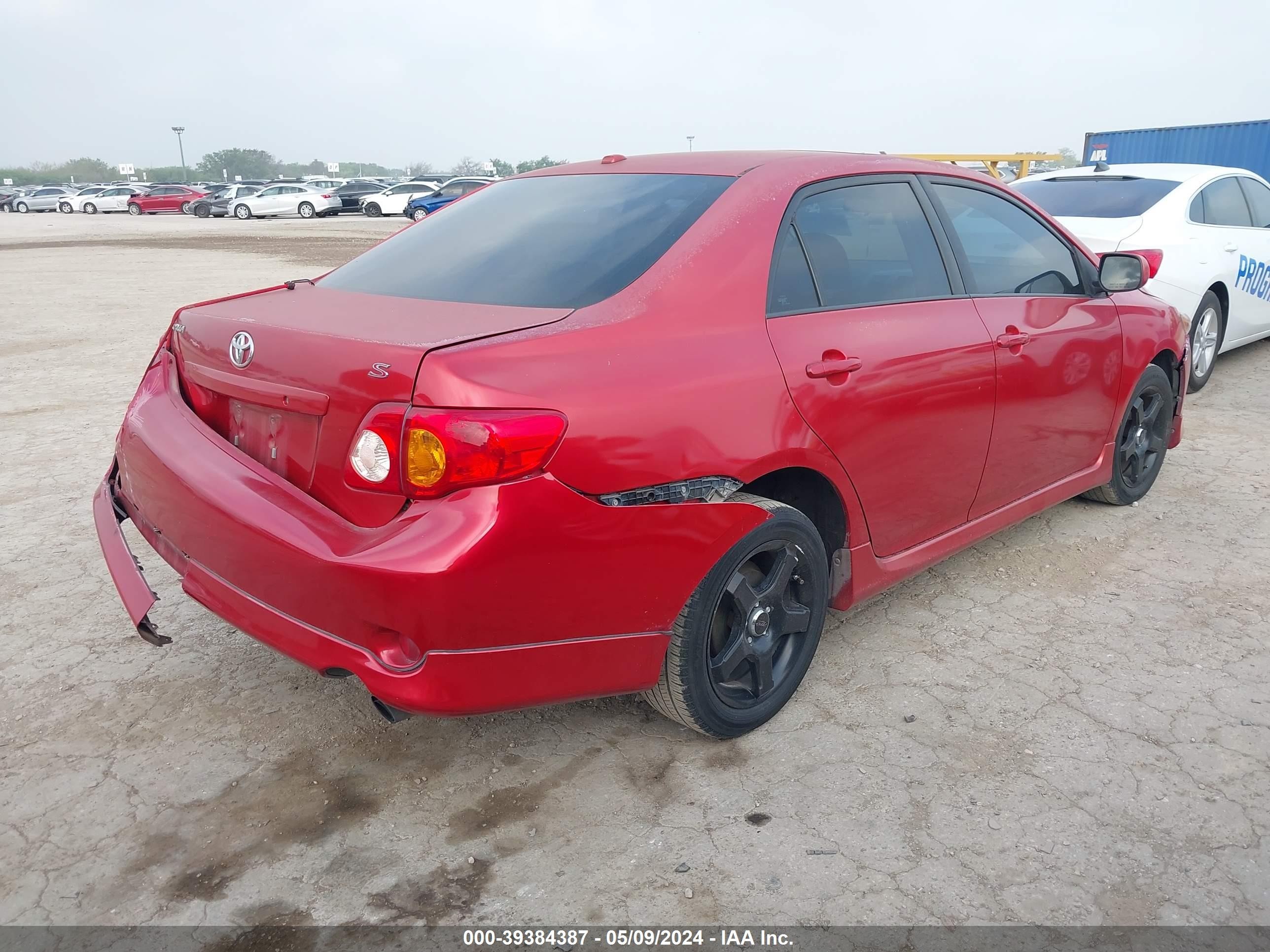 Photo 3 VIN: 1NXBU40E79Z009635 - TOYOTA COROLLA 