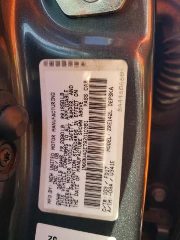 Photo 11 VIN: 1NXBU40E79Z010381 - TOYOTA COROLLA 