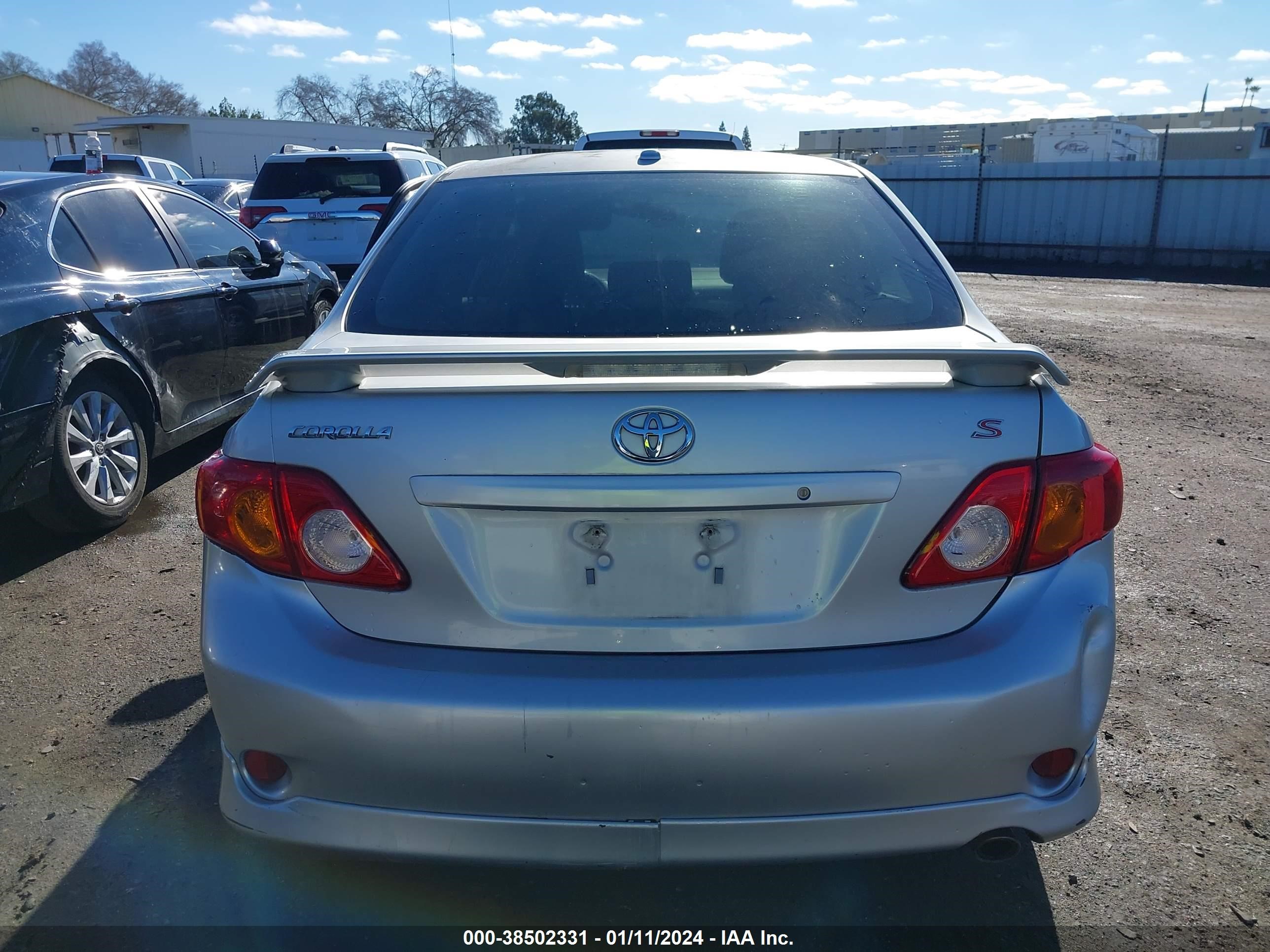 Photo 15 VIN: 1NXBU40E79Z073626 - TOYOTA COROLLA 