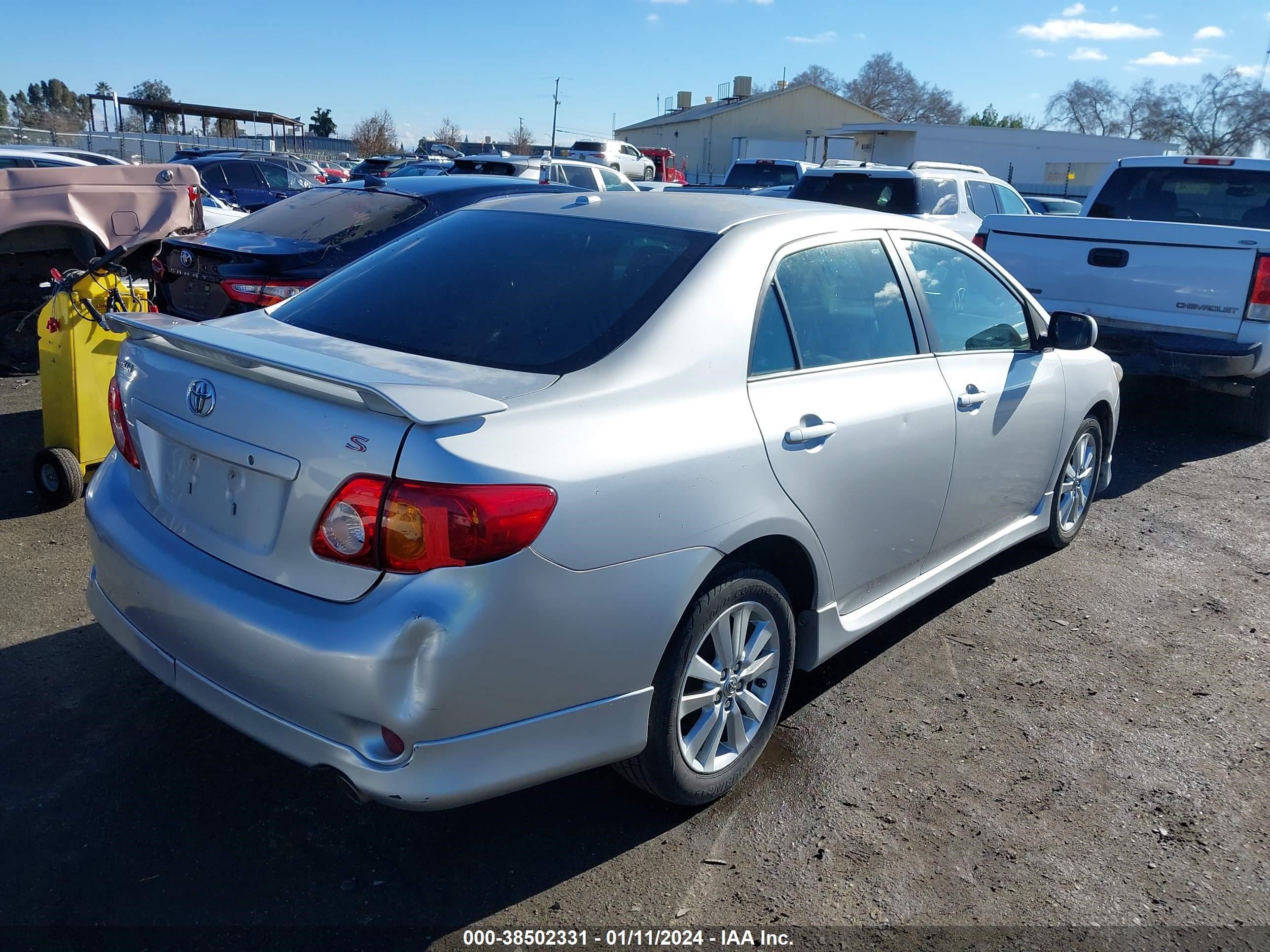 Photo 3 VIN: 1NXBU40E79Z073626 - TOYOTA COROLLA 