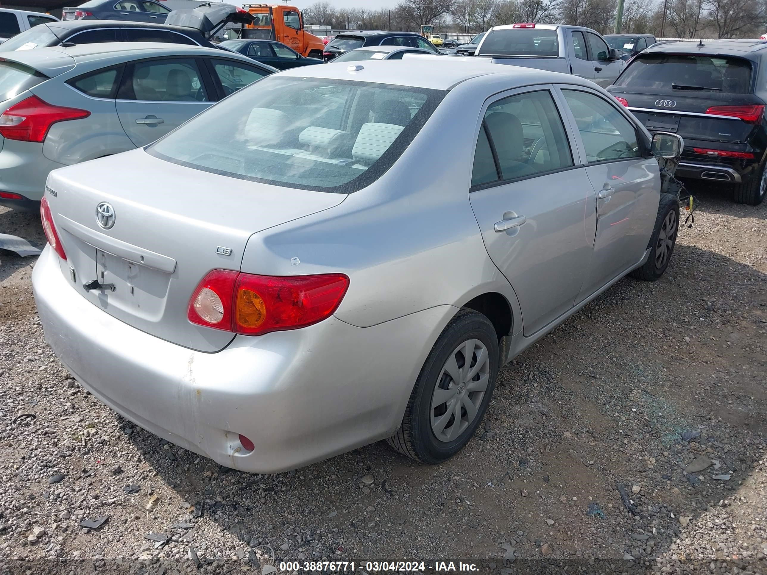 Photo 3 VIN: 1NXBU40E79Z089342 - TOYOTA COROLLA 