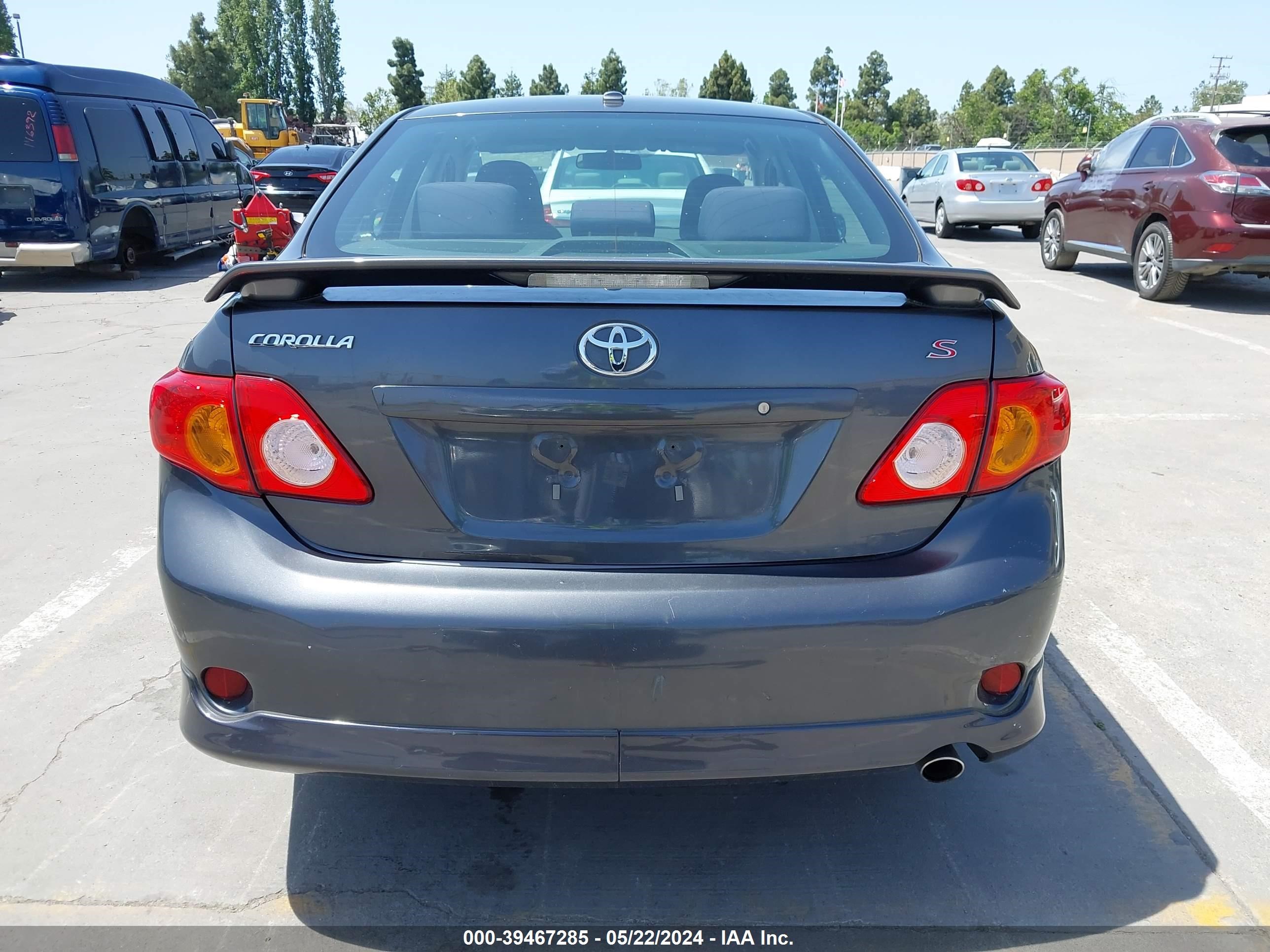 Photo 16 VIN: 1NXBU40E79Z137616 - TOYOTA COROLLA 