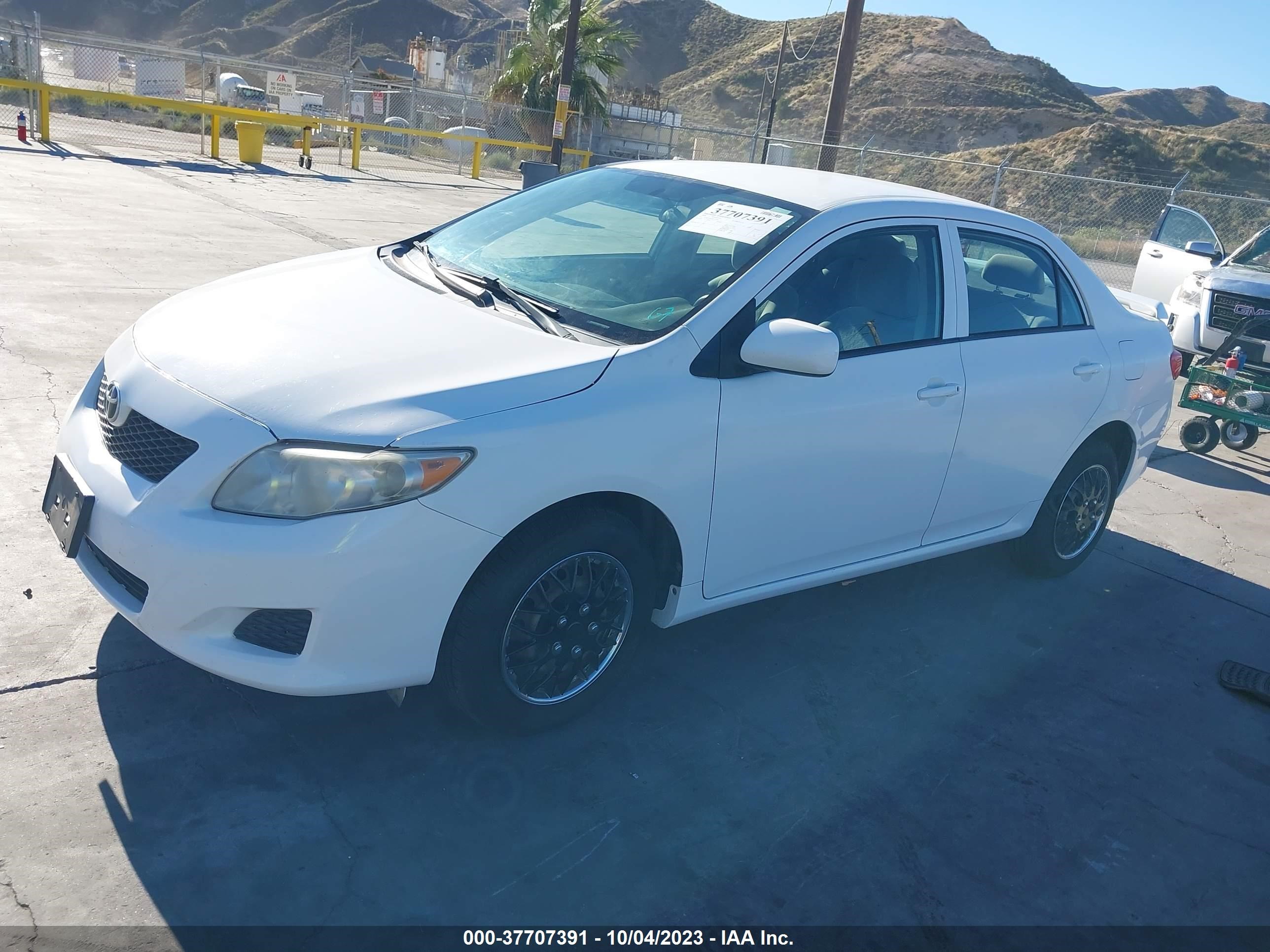 Photo 1 VIN: 1NXBU40E79Z152391 - TOYOTA COROLLA 