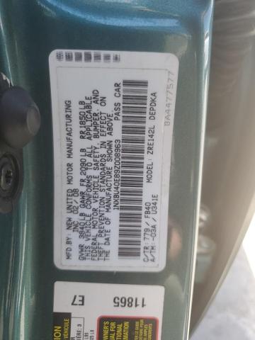 Photo 11 VIN: 1NXBU40E89Z008963 - TOYOTA COROLLA BA 