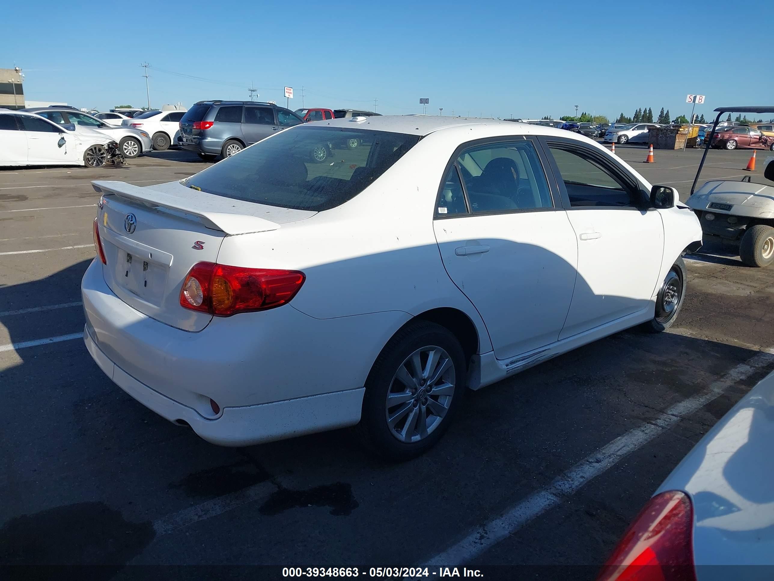 Photo 3 VIN: 1NXBU40E89Z014066 - TOYOTA COROLLA 